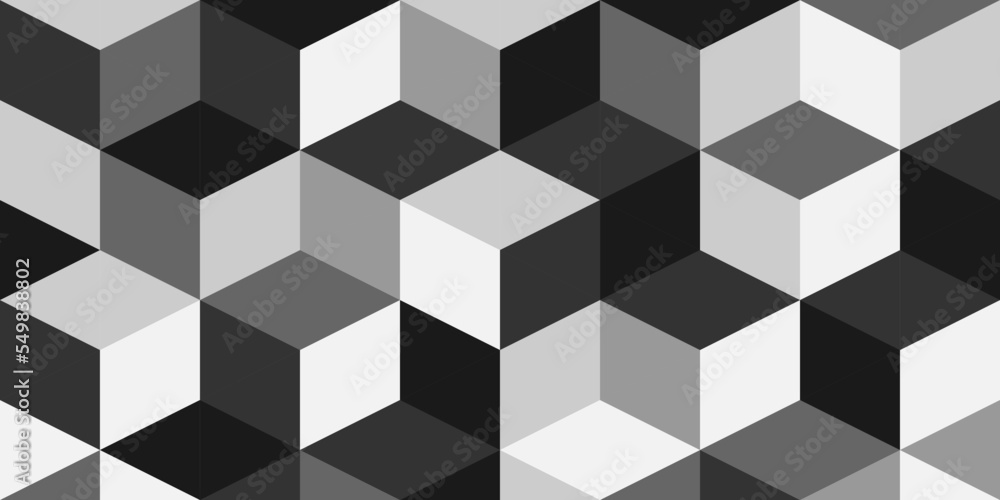 background of black and white cubes in perspective background of black and white cubes in perspective