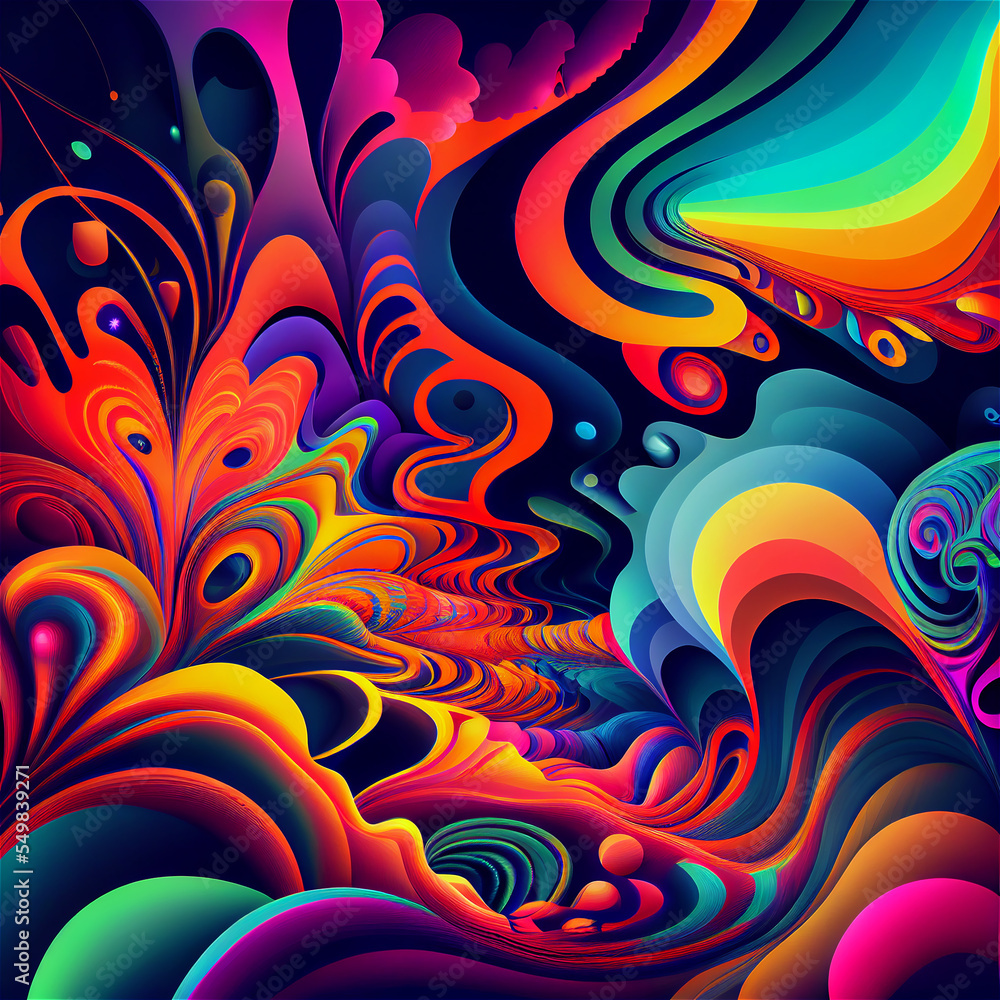 Bright colors background