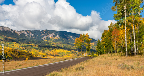 Rocky Mountains - Autumn in the Cimarron Range - Colorado