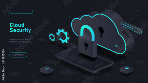Clouds storage concept