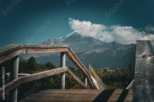 View of the Orizaba peak photo