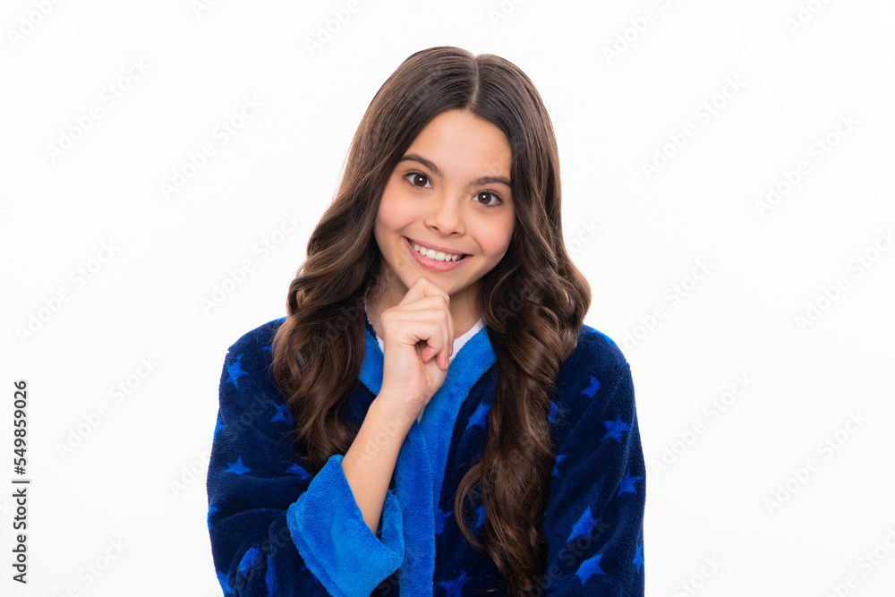 Happy girl face, positive and smiling emotions. Children studio portrait on white background. Childhood lifestyle concept. Cute teenage girl face close up. Happy girl face, positive and smiling emotions. Children studio portrait on white background. Childhood lifestyle concept. Cute teenage girl face close up.