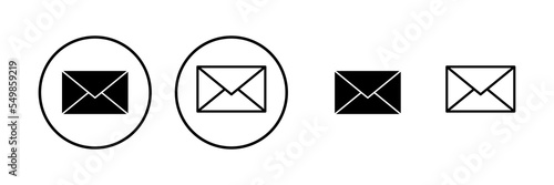 Mail icon vector illustration. email sign and symbol. E-mail icon. Envelope icon