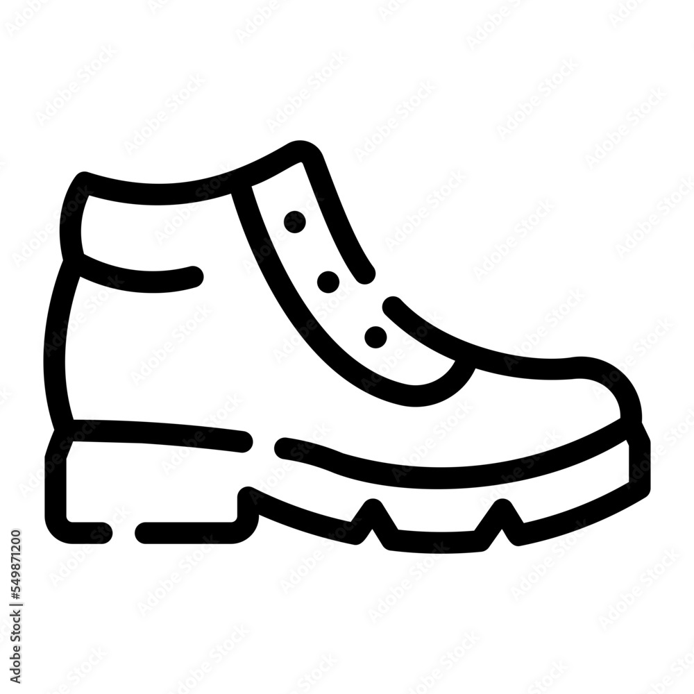 boots line icon boots line icon