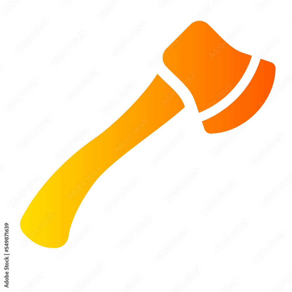 axe gradient icon