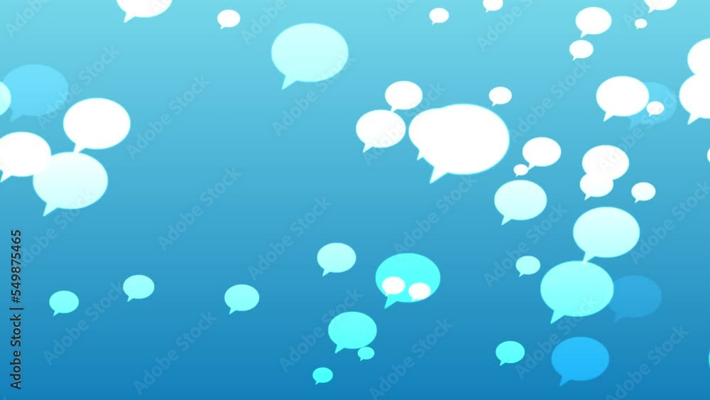 Animated background animation video with SNS image Animated background animation video with SNS image