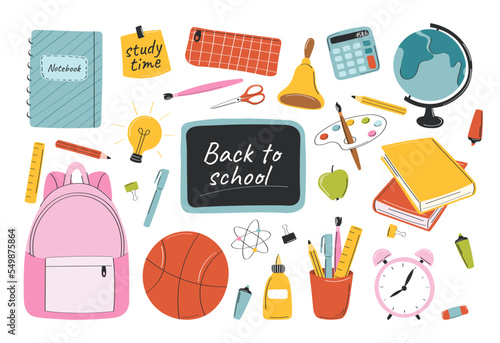 School items set