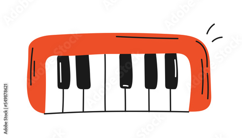 Synthesizer toy icon