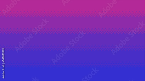 8bit Dithered Neon Bisexual Light Gradient Background, Pixelated Rendered