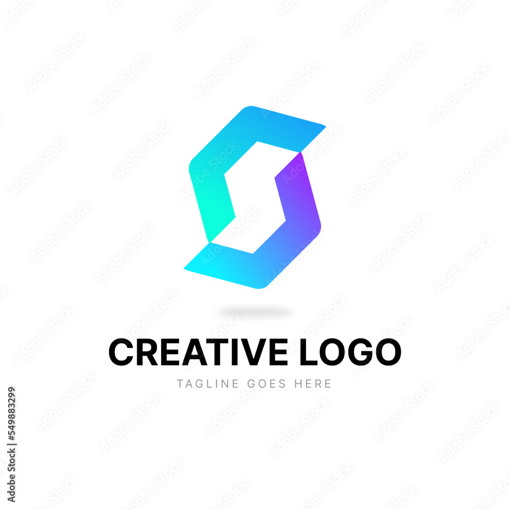 Letter Mark Logo - Creative Logo - Hexagonl Logo Letter Mark Logo - Creative Logo - Hexagonl Logo