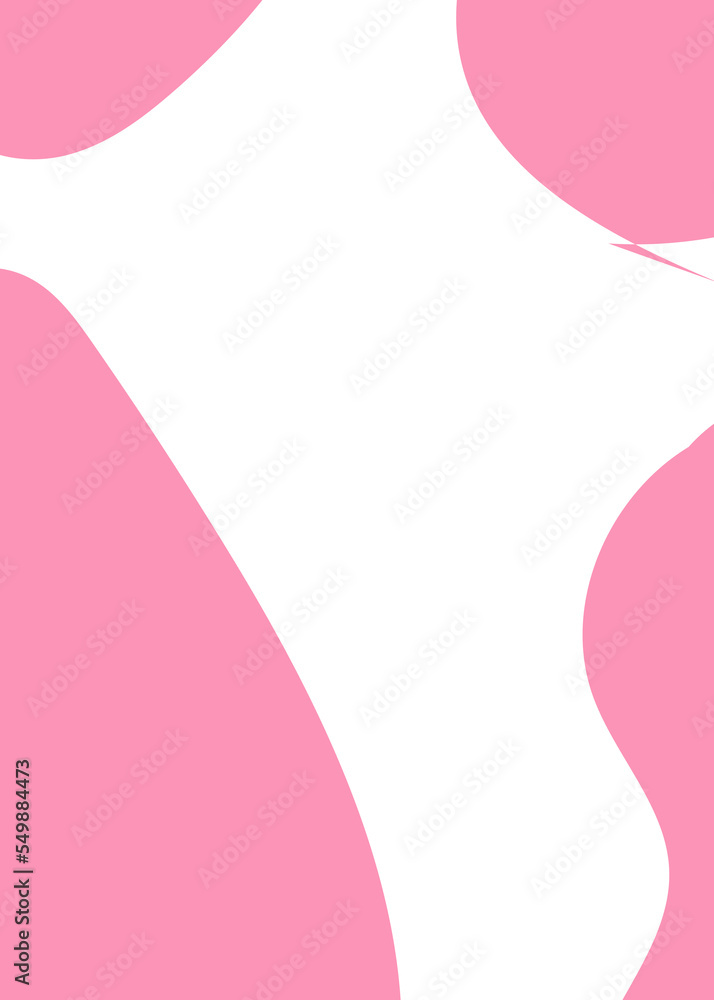 Pink Abstracts Shape Corners Background 