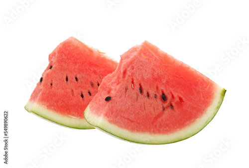 watermelon isolated on white