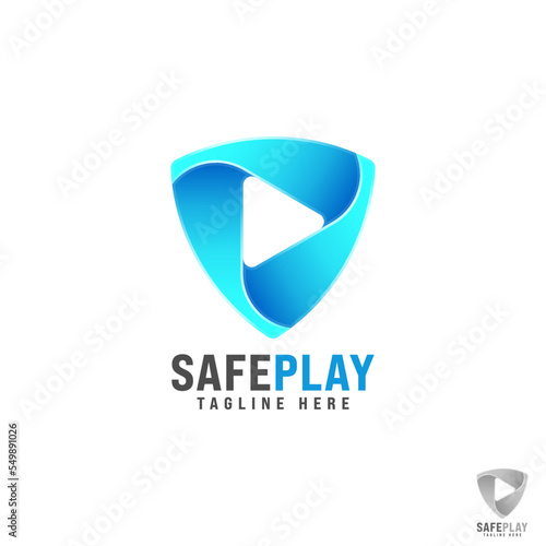 Safe Play Logo - Secure Media Streaming