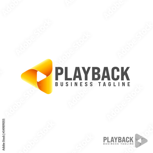 Play Back Logo Template