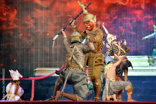 Traditional Khmer show
