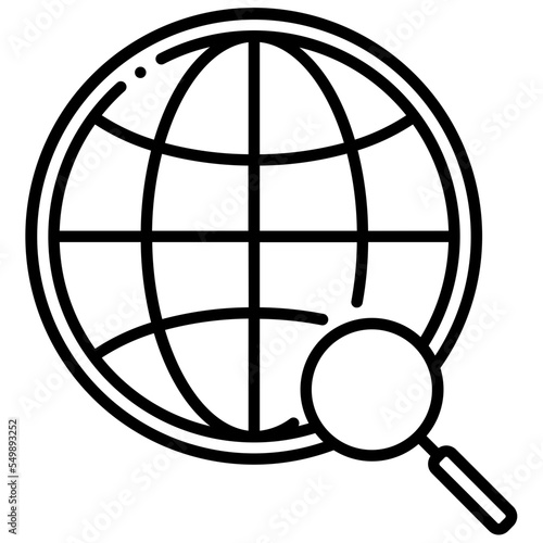 search location world icon