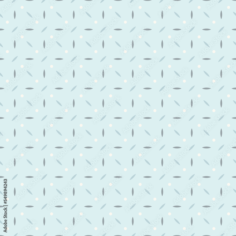 Line and dot seamless pattern. Abstract line and dot background.
