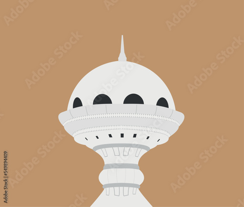 Riyam Park Monument in Muscat, Oman