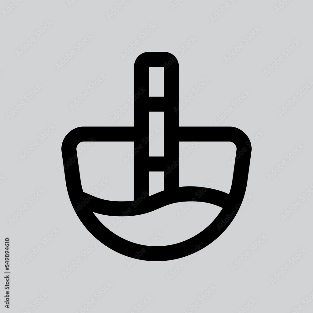 Litmus icon in line style about laboratory, use for website mobile app presentation Litmus icon in line style about laboratory, use for website mobile app presentation
