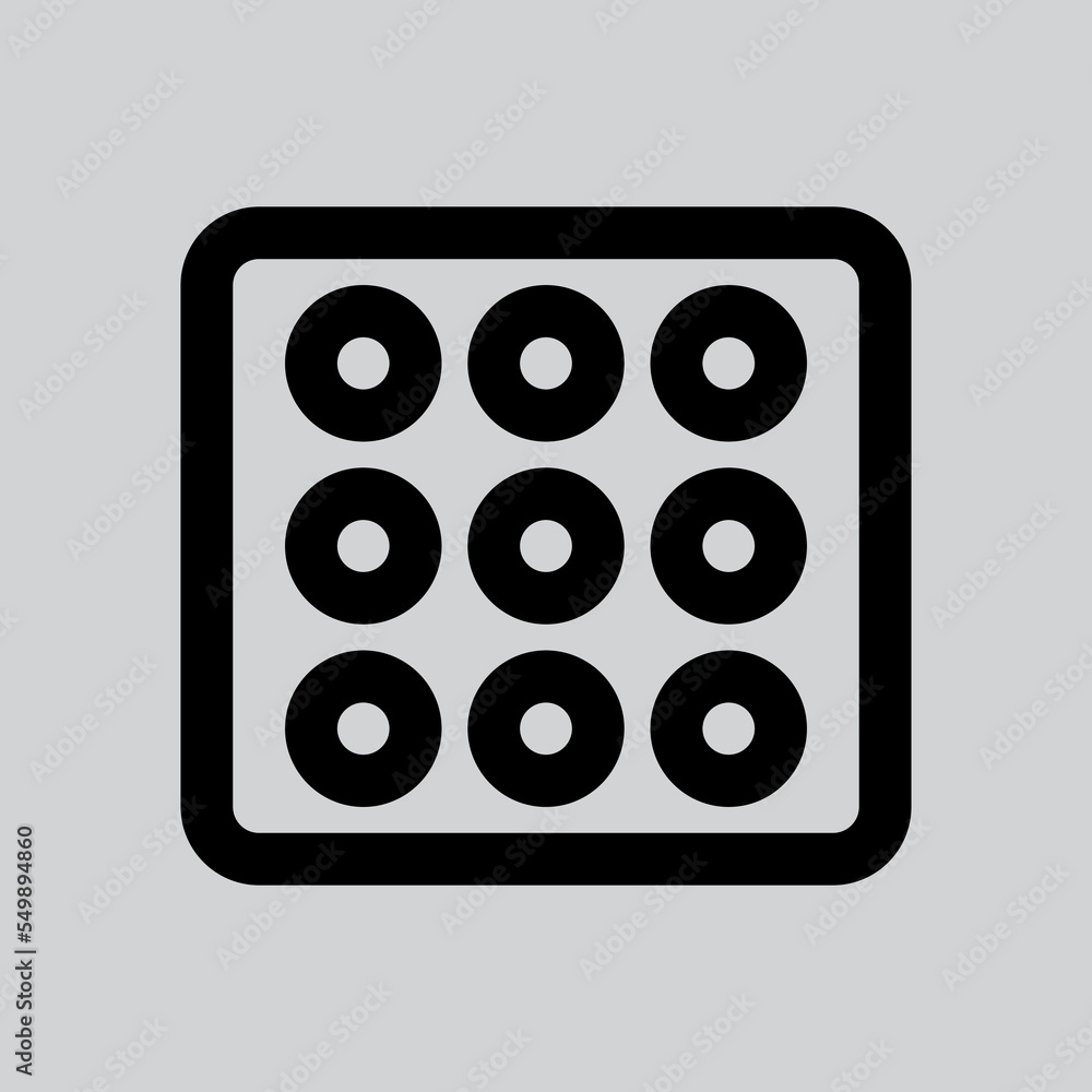 Sample lab icon in line style about laboratory, use for website mobile app presentation Sample lab icon in line style about laboratory, use for website mobile app presentation