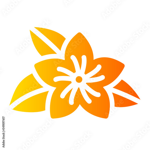 blossom gradient icon