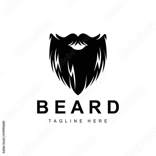 Beard Logo  Vector Barbershop  Design For Male Appearance  Barber  Hair  Fashion