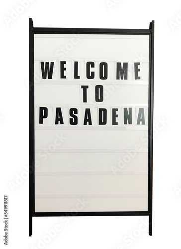Welcome to Pasadena California