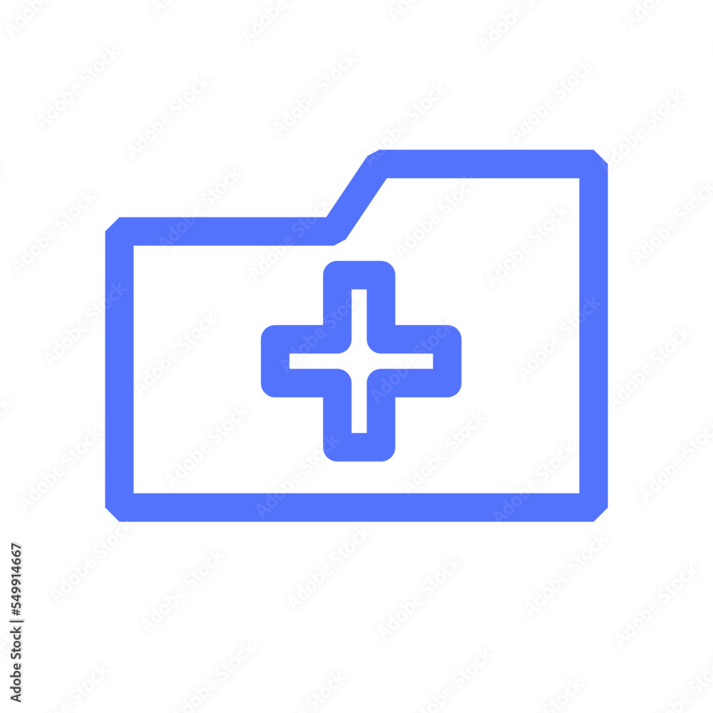 Fototapeta premium medical folder patient records file