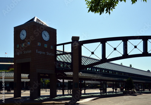 фотографія Bus Terminal in Downtown Eugene, Oregon
