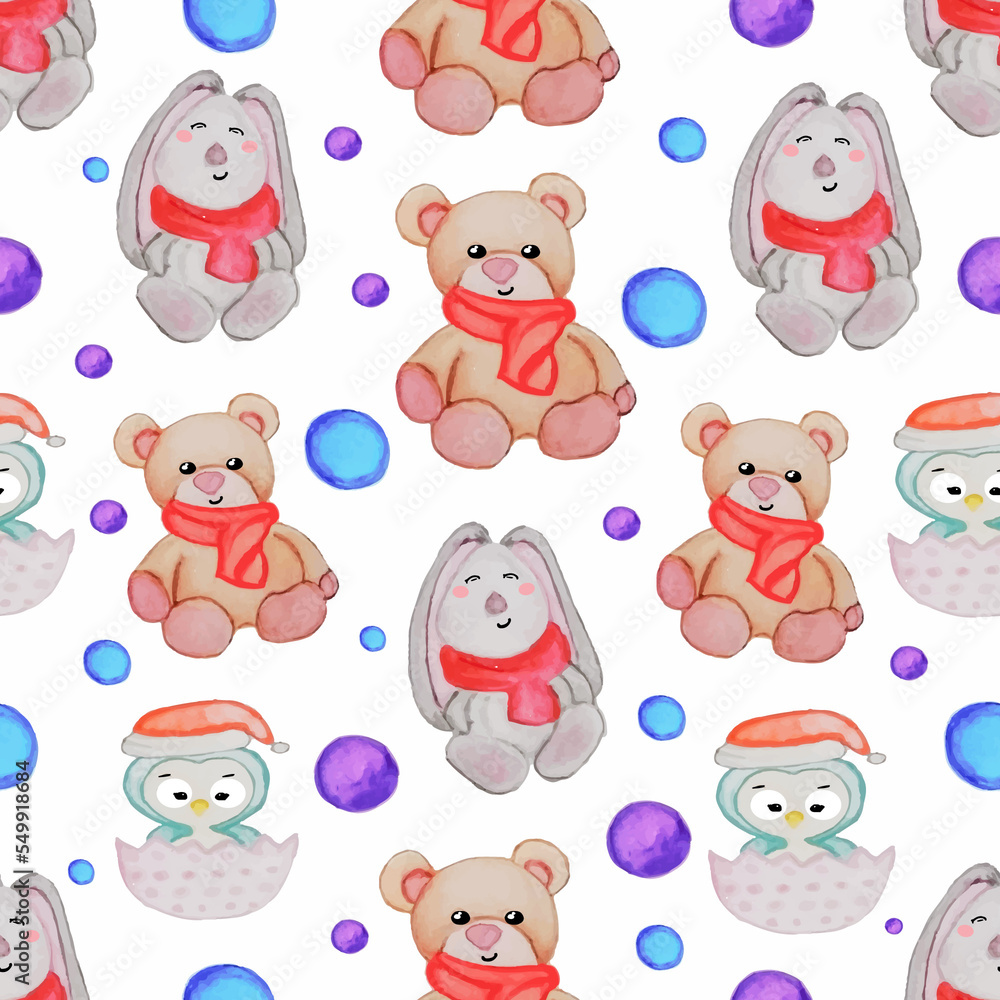 Happy Christmas seamless pattern Background Wallpapers Happy Christmas seamless pattern Background Wallpapers
