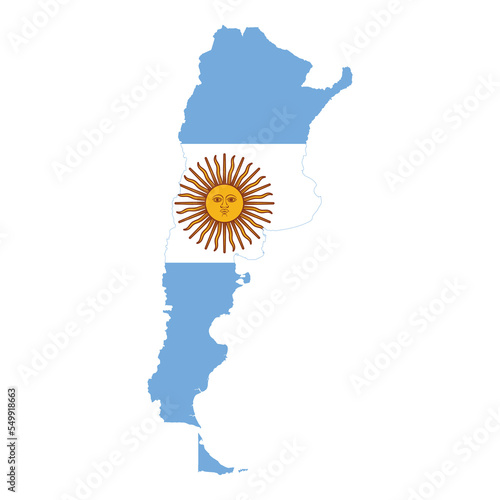 Map of Argentina