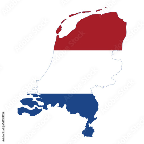 map of netherlands