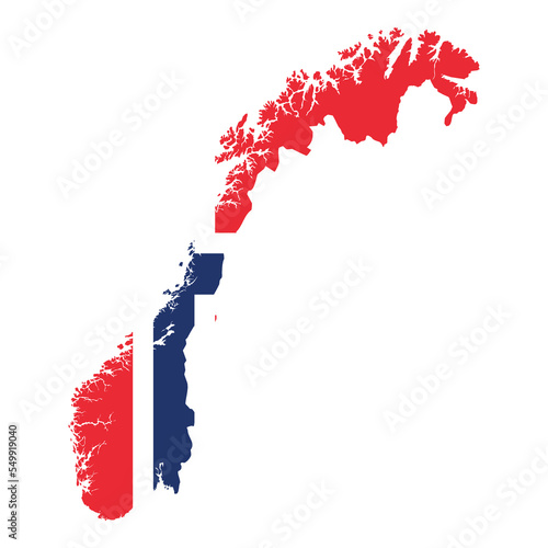map of norway