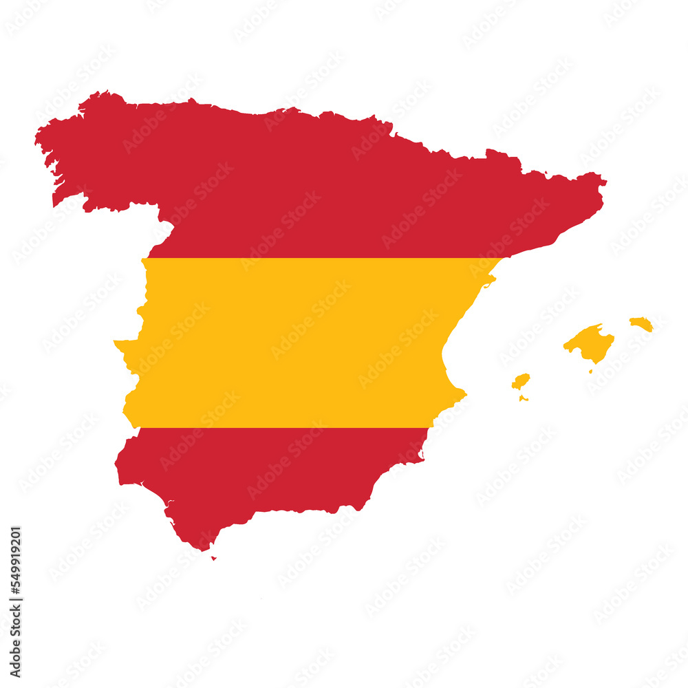 map of spain