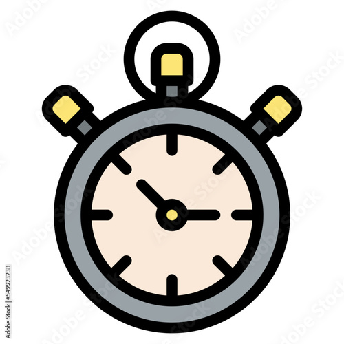 stopwatch fitness workout excercise icon