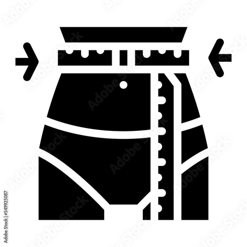 diet body shape measure icon