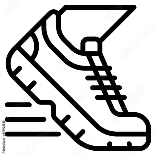 shoes running workout fitness icon