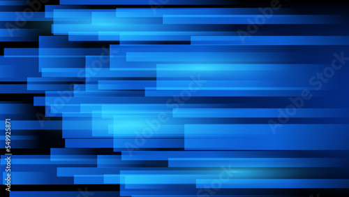 abstract speed background with blue light for modern hi tech graphic design element