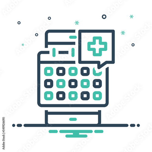 Mix icon for appointments