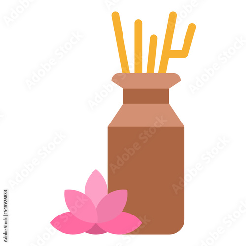 aromatherapy sticks aroma spa icon