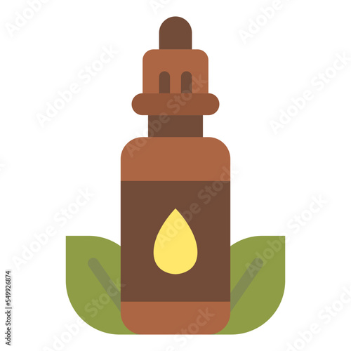 essential oil massage relax icon