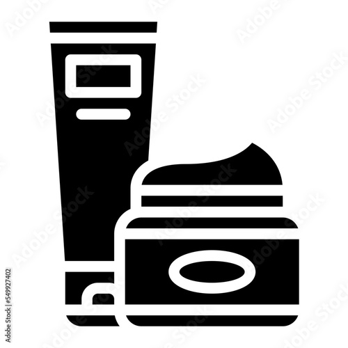 cream cosmetic skincare moisturizer icon