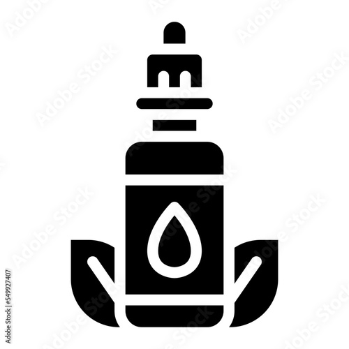 essential oil massage relax icon