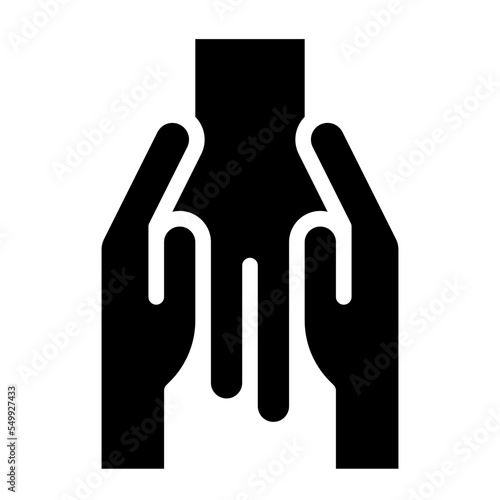 hand spa massage spa relax icon