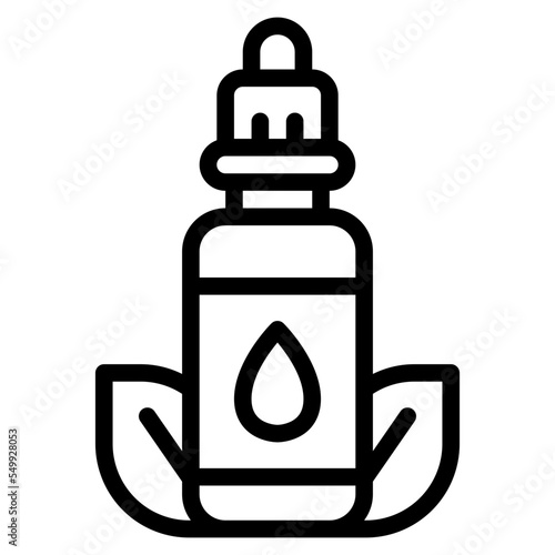essential oil massage relax icon