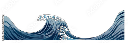 浮世絵　波　その23