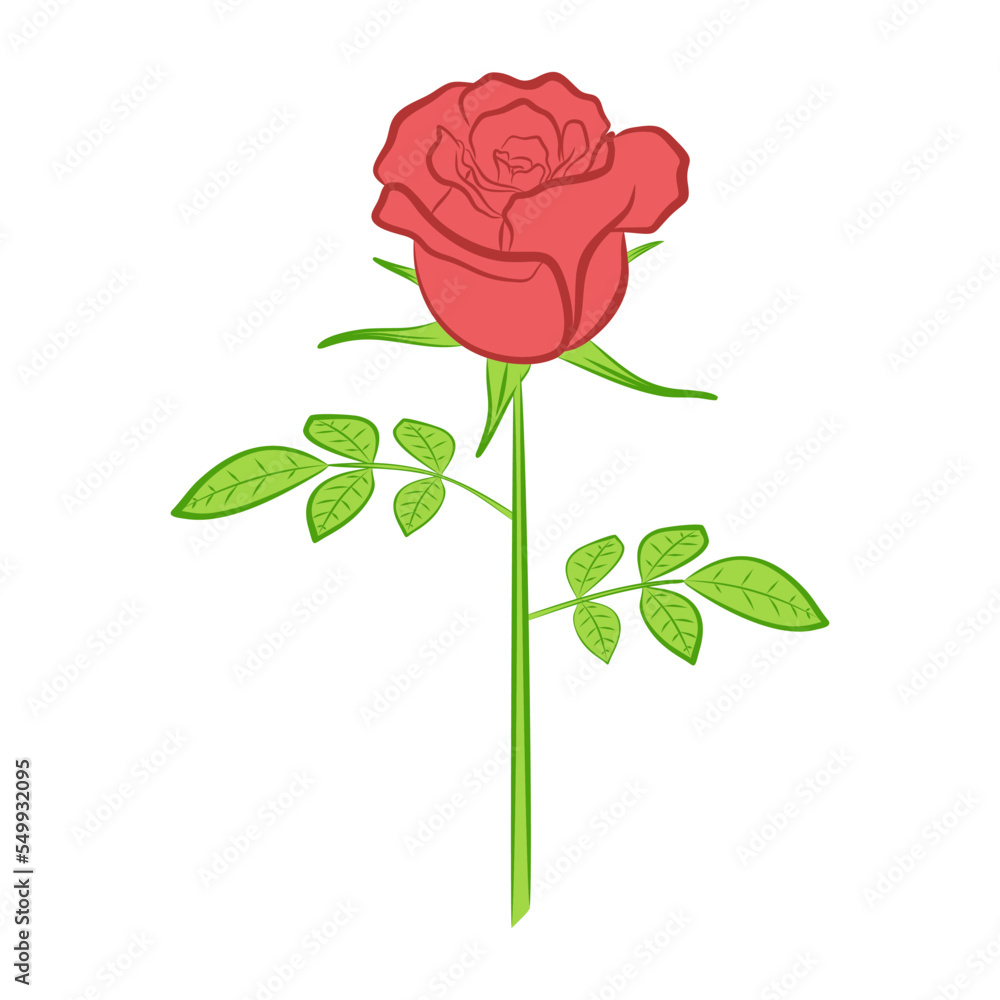 How to Draw a Simple, Quick Rose - Really Cute Drawing Tutorial