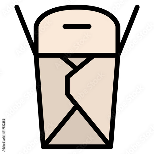 take away box food food delivery icon