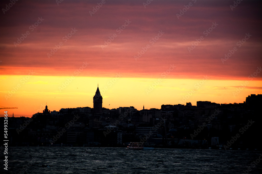 galata tower landscape