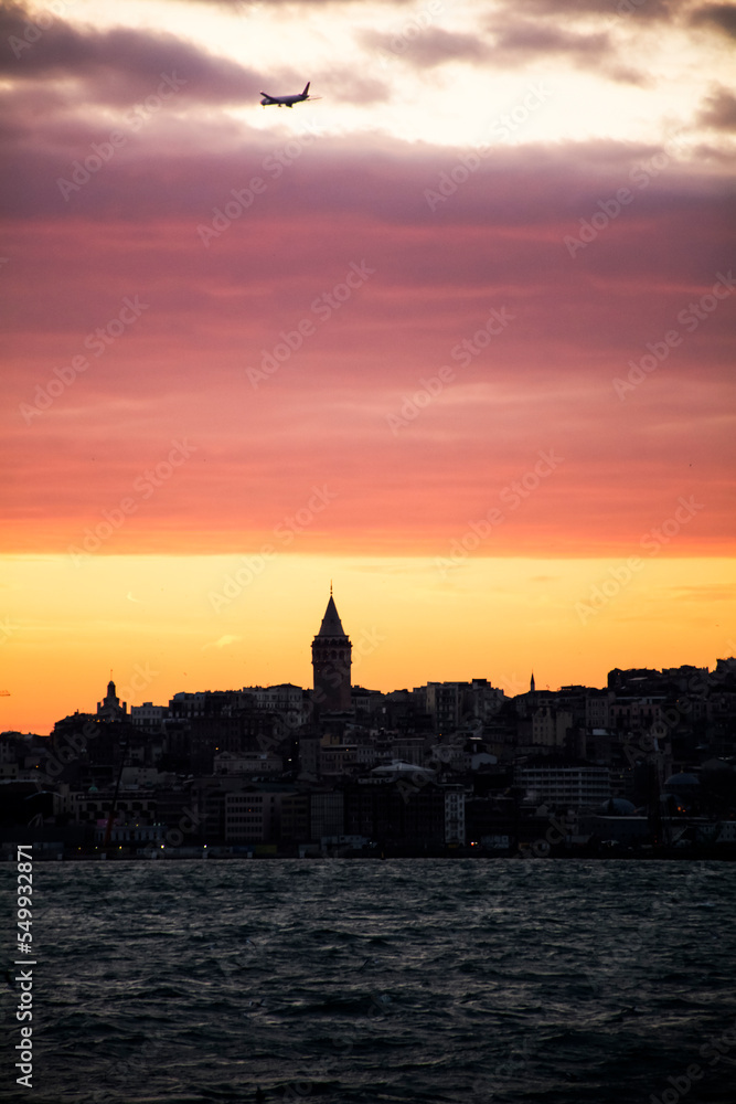 galata tower landscape